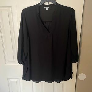 Long sleeve Black dress shirt